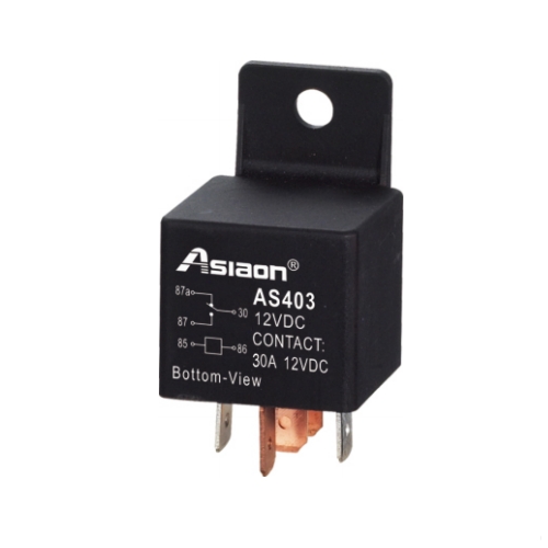 /Automotive Relay AS403 30A 1C/O With Plasctic Mounting Lug  